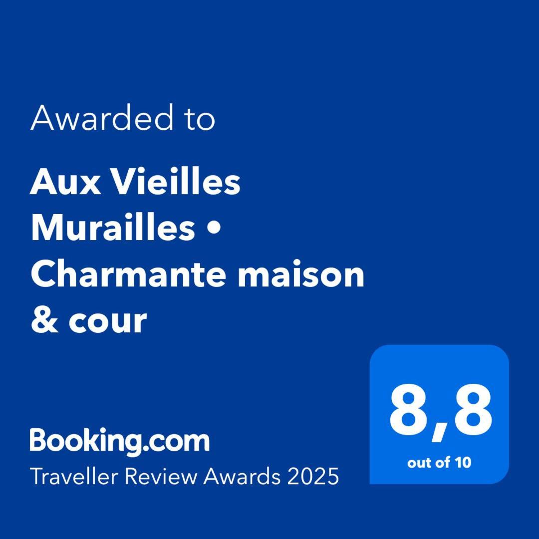 Aux Vieilles Murailles • Charmante Maison & Cour Morlaix Esterno foto